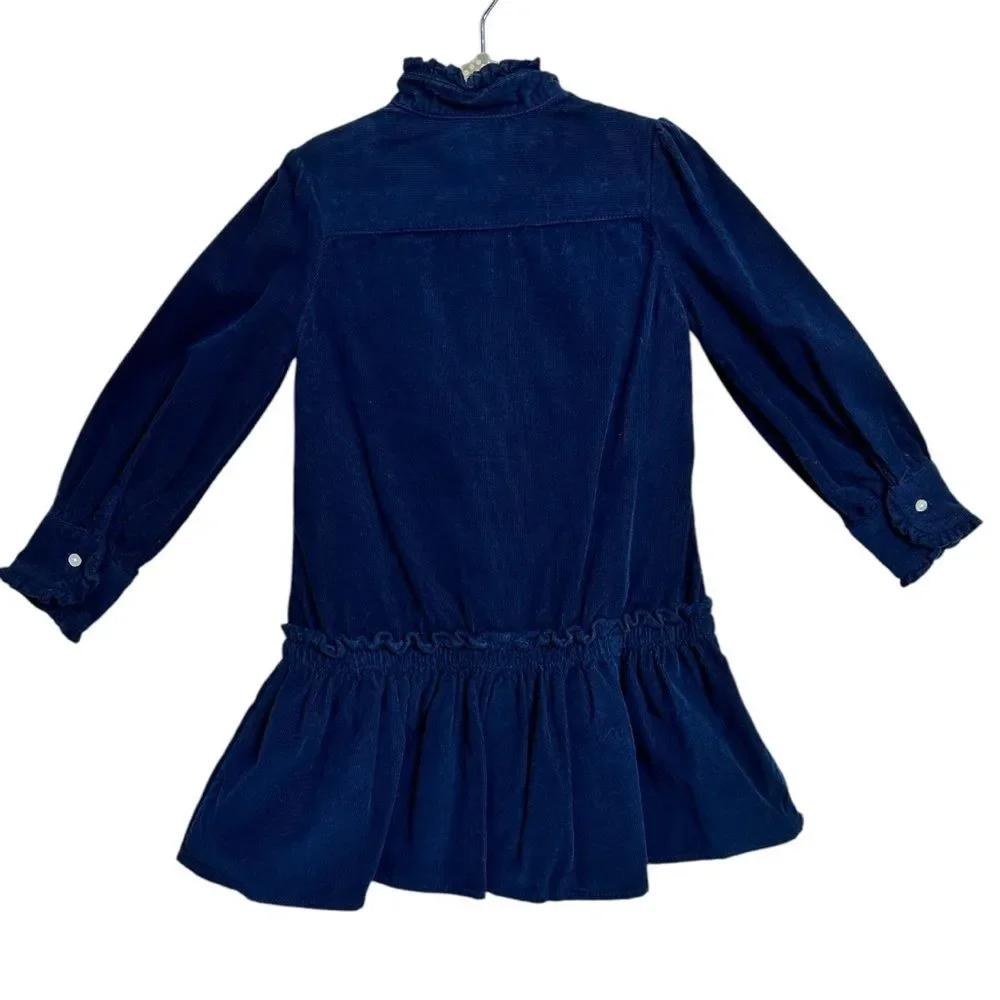 RALPH LAUREN Drop Waist‎ Corduroy Dress, SIZE 3T
